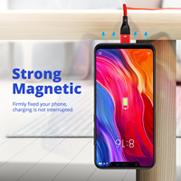 FONKEN kabel magnetyczny 3A USB magnetyczny telefon ładowarka przewód danych rodzaj USB C kabel magnes kabel szybkiego ładowania ładowarka Micro USB drutu 4